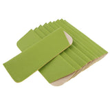 Max 10 Pieces Slip in Eyeglass Pouch Eyewear Sleeve Glasses Bag Protector Green