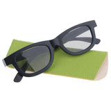Max 10 Pieces Slip in Eyeglass Pouch Eyewear Sleeve Glasses Bag Protector Green