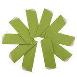 Max 10 Pieces Slip in Eyeglass Pouch Eyewear Sleeve Glasses Bag Protector Green