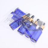 Max 6 Pieces Empty Refillable Dropper Bottles for Essential Oils Cosmetics 20ml