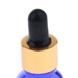 Max 6 Pieces Empty Refillable Dropper Bottles for Essential Oils Cosmetics 20ml