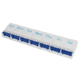 7 Days Week Pill Tablet Medicine Capsule Box Container Storage Organizer Sunday to Saturday