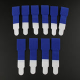 Max 10 Pieces Rubber Toes Separators Straighteners Stretchers for Foot Care