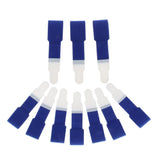 Max 10 Pieces Rubber Toes Separators Straighteners Stretchers for Foot Care