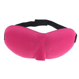 3D Comfortable Eye Mask Shades Rest Eyemask Eyepatch for Sleeping Rose Red