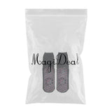 1 Pair Women Men Elderly Acupuncture Self Heating Socks Stocking for Winter Black