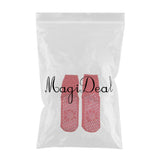 1 Pair Women Men Elderly Acupuncture Self Heating Socks Stocking for Winter Red