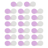 Max 20 Pieces Mini Contact Lens Box Travel Lenses Cases Container Holders Purple