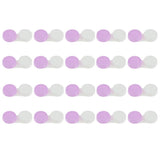 Max 20 Pieces Mini Contact Lens Box Travel Lenses Cases Container Holders Purple