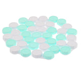 20 Pieces Mini Contact Lens Box Travel Lenses Cases Container Holders Green