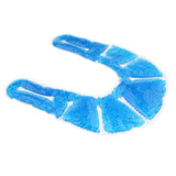 Max Reusable Non Toxic Gel Hot Cold Therapy Best Ice Pack for Neck Pain Blue