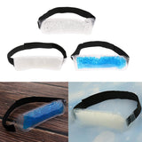 Max Reusable Gel Beads Cold Compress Ice Pack Wrap for Sports Muscle Pain Clear