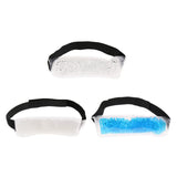 Max Reusable Gel Beads Cold Compress Ice Pack Wrap for Sports Muscle Pain Clear