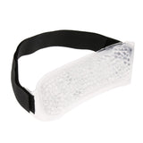 Max Reusable Gel Beads Cold Compress Ice Pack Wrap for Sports Muscle Pain Clear
