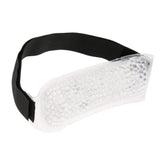 Max Reusable Gel Beads Cold Compress Ice Pack Wrap for Sports Muscle Pain Clear