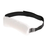 Max Reusable Gel Beads Cold Compress Ice Pack Wrap for Sports Muscle Pain White