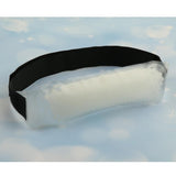 Max Reusable Gel Beads Cold Compress Ice Pack Wrap for Sports Muscle Pain White