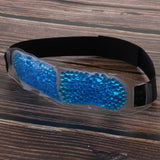 Max Reusable Gel Beads Cold Compress Ice Pack Wrap for Sports Muscle Pain Blue