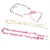 Max Anti-Slip Eyeglasses Chain Rope Spectacles Cord Retainer Strap Rose Red