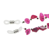Max Anti-Slip Eyeglasses Chain Rope Spectacles Cord Retainer Strap Rose Red