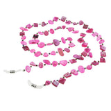 Max Anti-Slip Eyeglasses Chain Rope Spectacles Cord Retainer Strap Rose Red