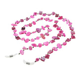 Max Anti-Slip Eyeglasses Chain Rope Spectacles Cord Retainer Strap Rose Red