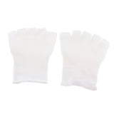 Maxbell 1 Pair Gel Lined Compression Toe Separating Socks For Dry Hard Cracked Skin