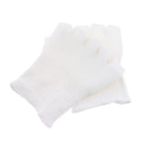 Maxbell 1 Pair Gel Lined Compression Toe Separating Socks For Dry Hard Cracked Skin