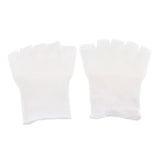 Maxbell 1 Pair Gel Lined Compression Toe Separating Socks For Dry Hard Cracked Skin