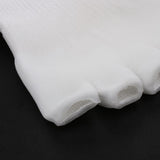 Maxbell 1 Pair Gel Lined Compression Toe Separating Socks For Dry Hard Cracked Skin
