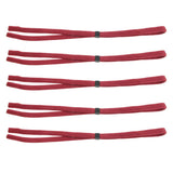 Max 5 Pieces Anti-slip Sports Glasses Strap Sunglasses Eyeglasses String Red