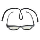 Max 5 Pieces Anti-slip Sports Glasses Strap Sunglasses Eyeglasses String Black