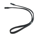 Max 5 Pieces Anti-slip Sports Glasses Strap Sunglasses Eyeglasses String Black