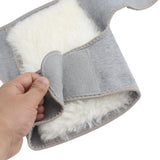 Max Fleece Thicken Winter Warm Knee Brace Pads Warmers Sleeve for Men Women  M
