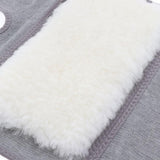 Max Fleece Thicken Winter Warm Knee Brace Pads Warmers Sleeve for Men Women  M