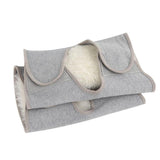 Max Fleece Thicken Winter Warm Knee Brace Pads Warmers Sleeve for Men Women  L