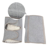 Max Fleece Thicken Winter Warm Knee Brace Pads Warmers Sleeve for Men Women  L