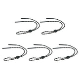 Max 5 Pieces Adjustable Anti-slip Sunglasses Strap Glasses Neck Cord Black White