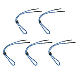 Max 5 Pieces Adjustable Anti-slip Sunglasses Strap Glasses Neck Cord Blue