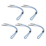 Max 5 Pieces Adjustable Anti-slip Sunglasses Strap Glasses Neck Cord Blue