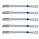 Max 5 Pieces Adjustable Anti-slip Sunglasses Strap Glasses Neck Cord Blue