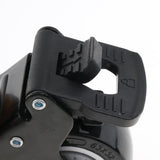 Max 2.5'' PU Flat Swivel Wheel Dual Brake Single Bearing Industrial Caster Black