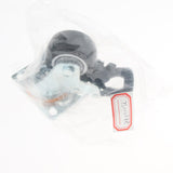 Max 2.5'' PU Flat Swivel Wheel Dual Brake Single Bearing Industrial Caster White