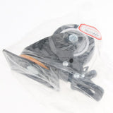 Max 3 inch Heavy Duty Top Plate Universal Swivel Caster Wheel with Brake Black