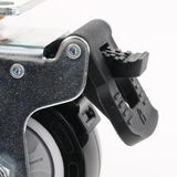 Max 3 inch Heavy Duty Top Plate Universal Swivel Caster Wheel with Brake White