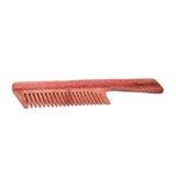 Natural Wood Men Women Hair Beard Mustaches Styling Comb Coarse Long Handle