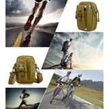 Maxbell Travel Outdoor Sports Portable Tactica Backpack Waist Bag Shoulder Belt Bag