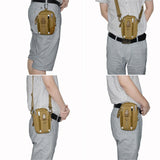 Maxbell Travel Outdoor Sports Portable Tactica Backpack Waist Bag Shoulder Belt Bag