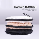 Maxbell Reusable Makeup Remover Pads Cosmetic Facial Cleansing Puff Sponges Black