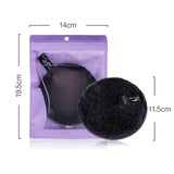 Maxbell Reusable Makeup Remover Pads Cosmetic Facial Cleansing Puff Sponges Black